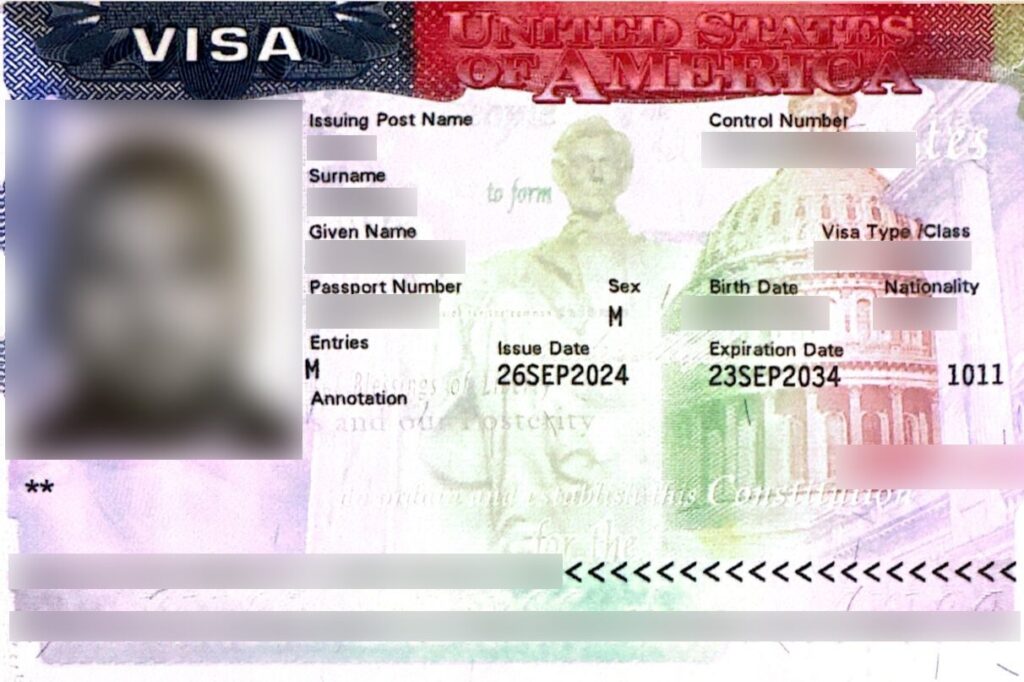 AMIRSHAYAN GHOBBEH US VISA - visas